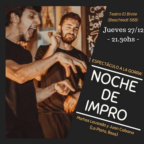 Noche de impro teatral