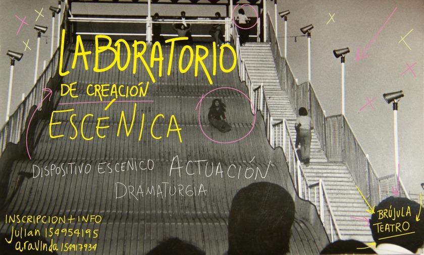 Laboratorio de creaci&oacute;n esc&eacute;nica