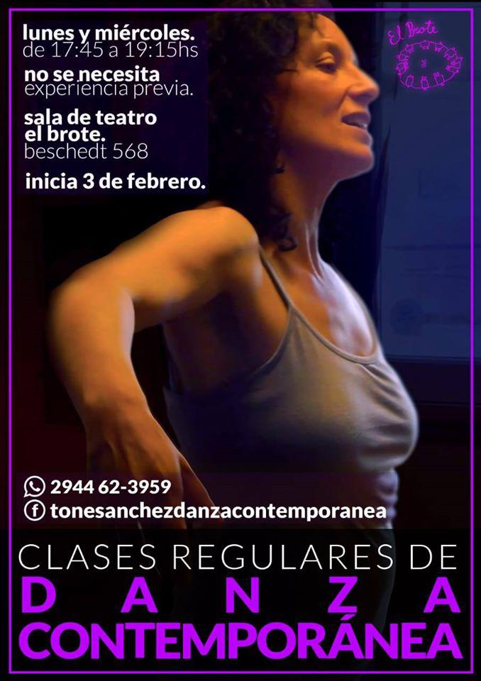 Clases regulares de Danza Contempor&aacute;nea