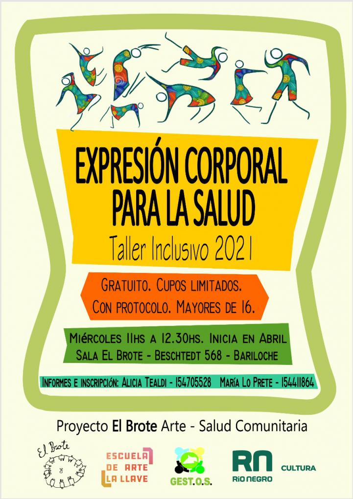 Taller de expresi&oacute;n corporal para la salud