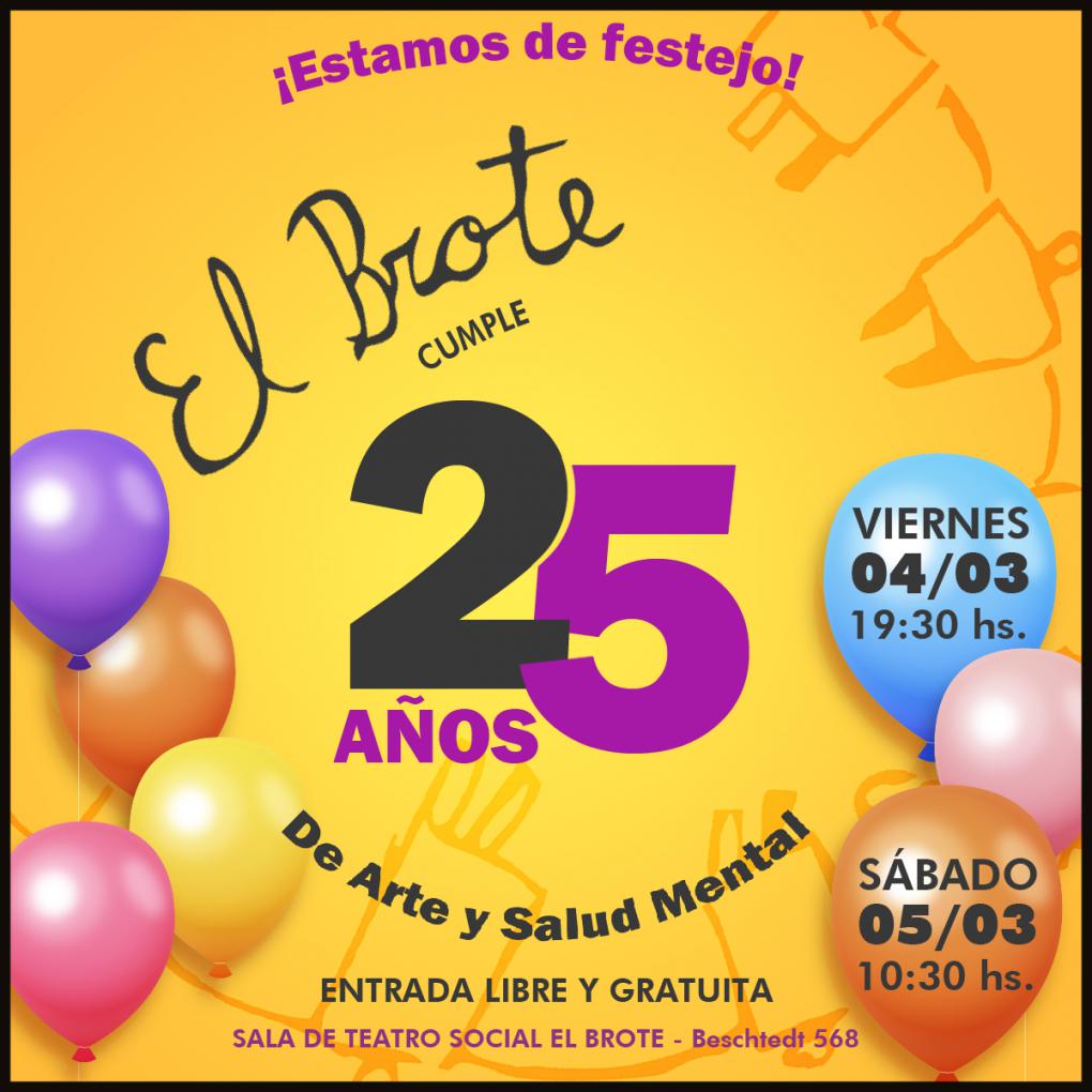 25 a&ntilde;os del grupo de teatro El Brote