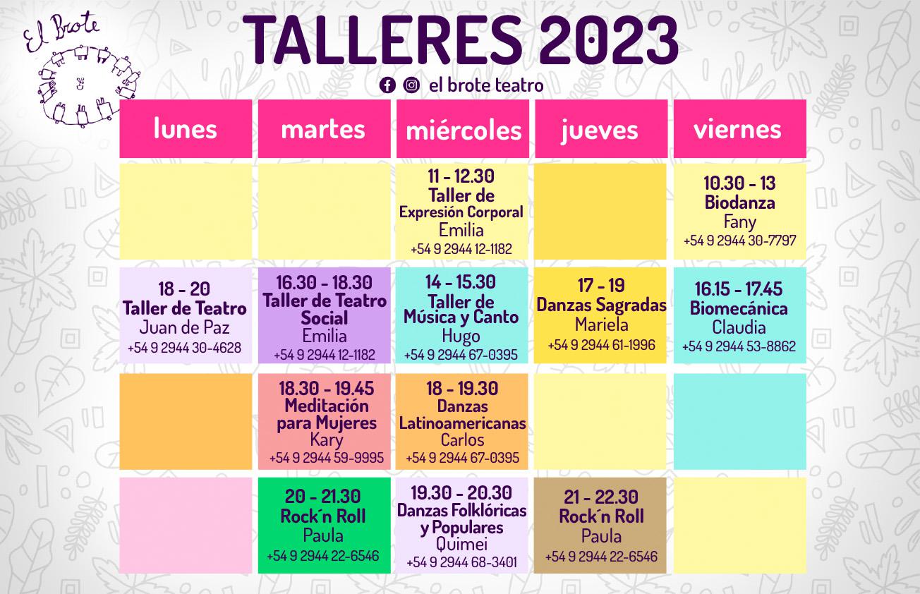 Talleres en El Brote