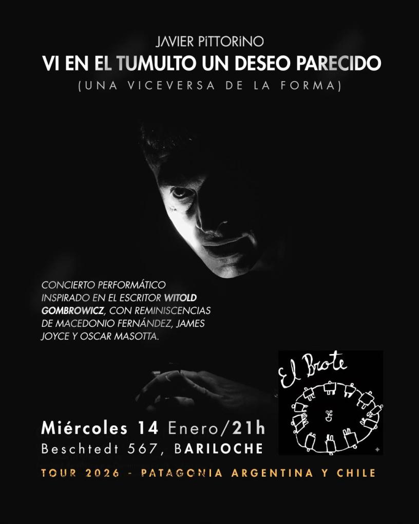 Vi en el tumulto un deseo parecido. (una viceversa de la forma)