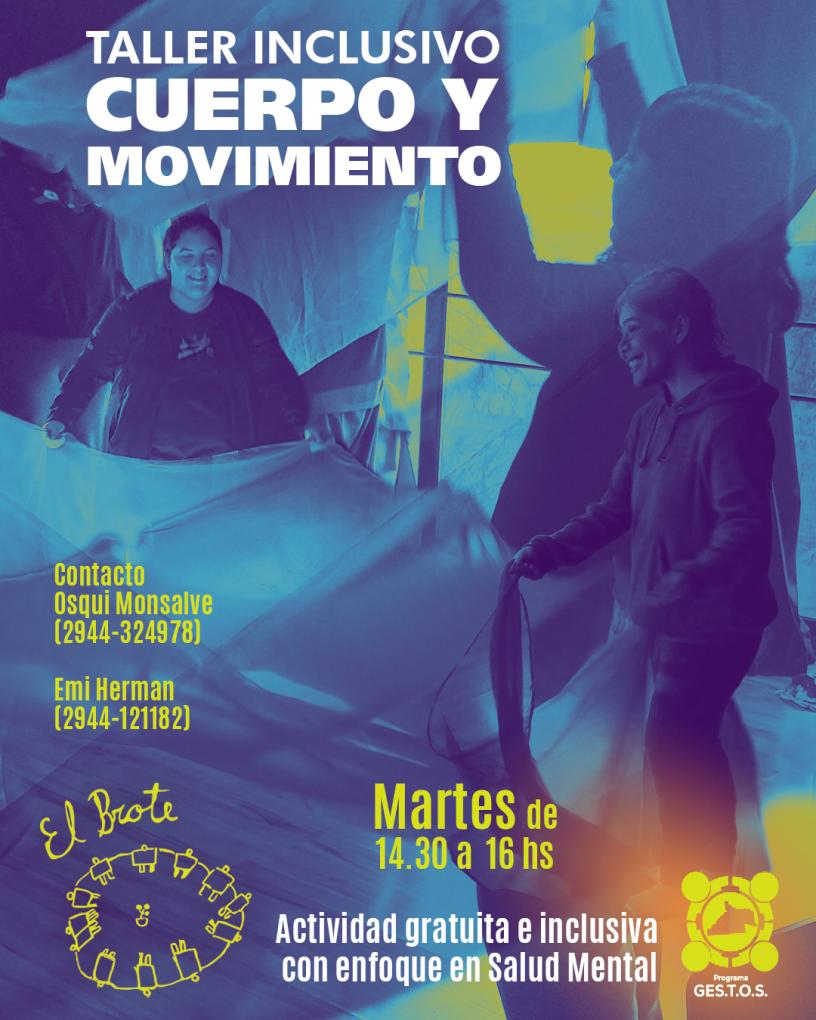 Taller inclusivo de El Brote Cuerpo y movimiento
