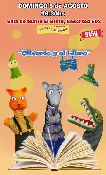 Oliverio y el libro. T&iacute;teres para toda la familia.