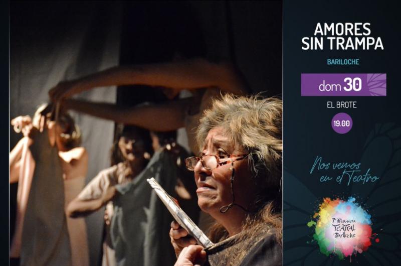 Primavera Teatral Bariloche: AMORES SIN TRAMPA - SUSPENDIDA