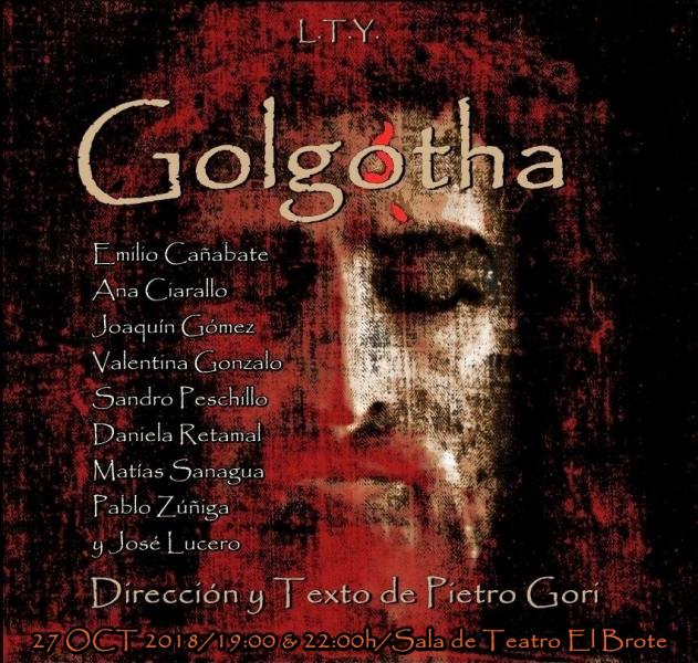 Obra 'Golgotha' de Pietro Gori