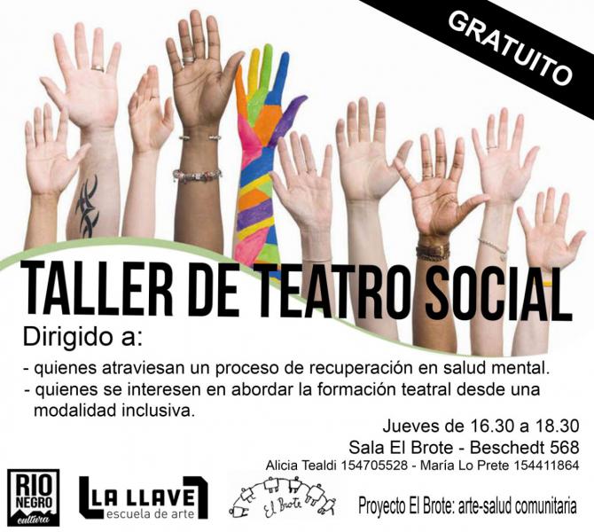 Taller gratuito de Teatro Social