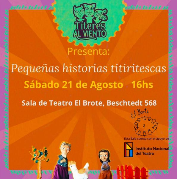 Peque&ntilde;as historias titiritescas en El Brote