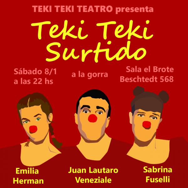 TEKI-TEKI TEATRO presenta su espect&aacute;culo: TEKI-TEKI SURTIDO