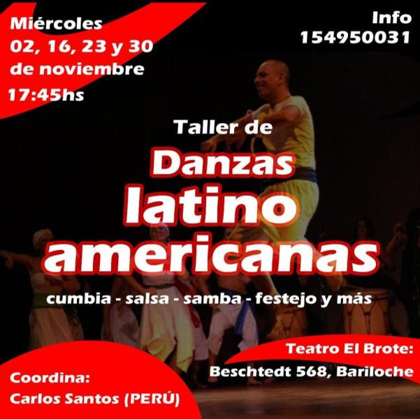 Taller de Danzas latino americanas