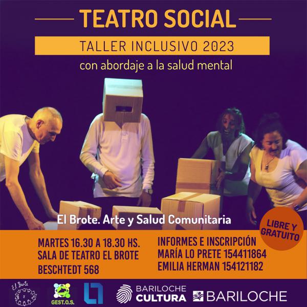 TEATRO SOCIAL TALLER INCLUSIVO 2023