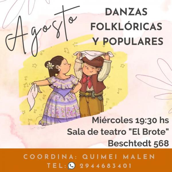  DANZAS FOLKL&Oacute;RICAS Y POPULARES