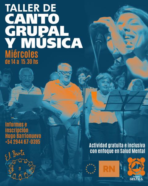 Taller de Canto Grupal y M&uacute;sica 