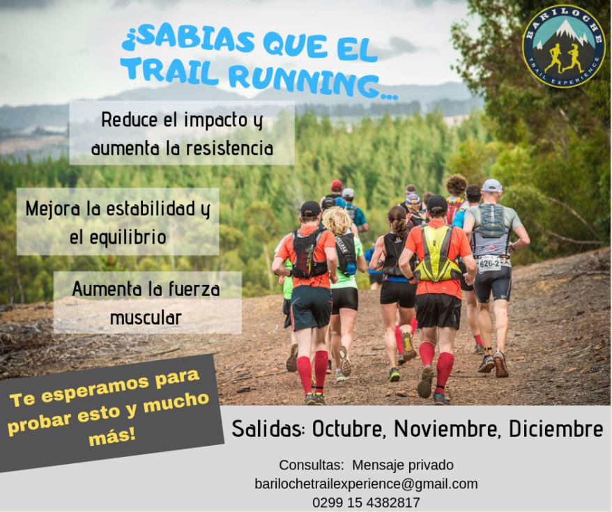 TRAIL RUNNING en Bariloche - Salidas 2019