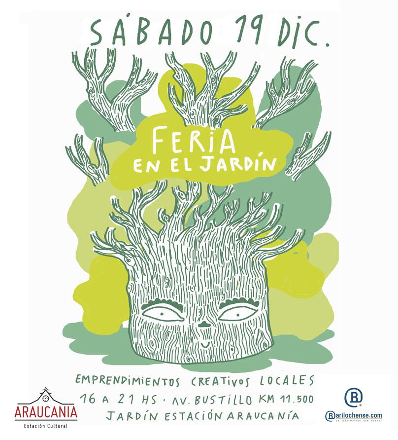 Feria de emprendimientos creativos este sabado en el JARDIN