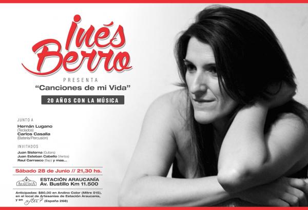 INES BERRO presenta "Canciones de mi vida"