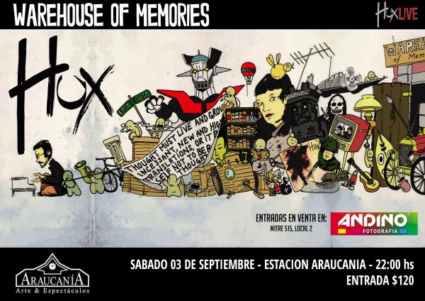 HOX, la banda de brit rock barilochense, presentar&aacute; su segundo &aacute;lbum "Warehouse of memories" en Araucania