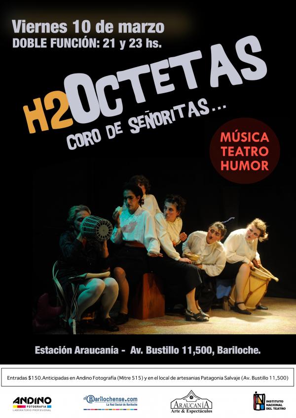 El grupo de Teatro de humor LAS OCTETAS, presentar&aacute; su espect&aacute;culo:H2 OCTETAS