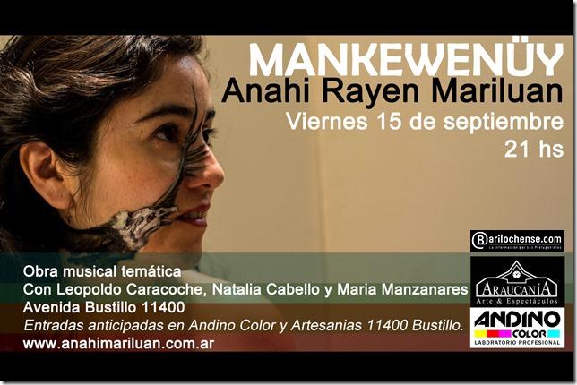  Anahi Rayen Mariluan presenta Mankewen&uuml;y en Araucan&iacute;a