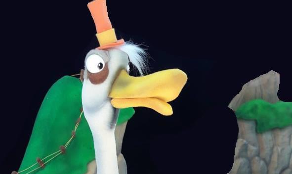 El pato con Bata - dentro del Festival Internacional de Titiriteros Andariegos