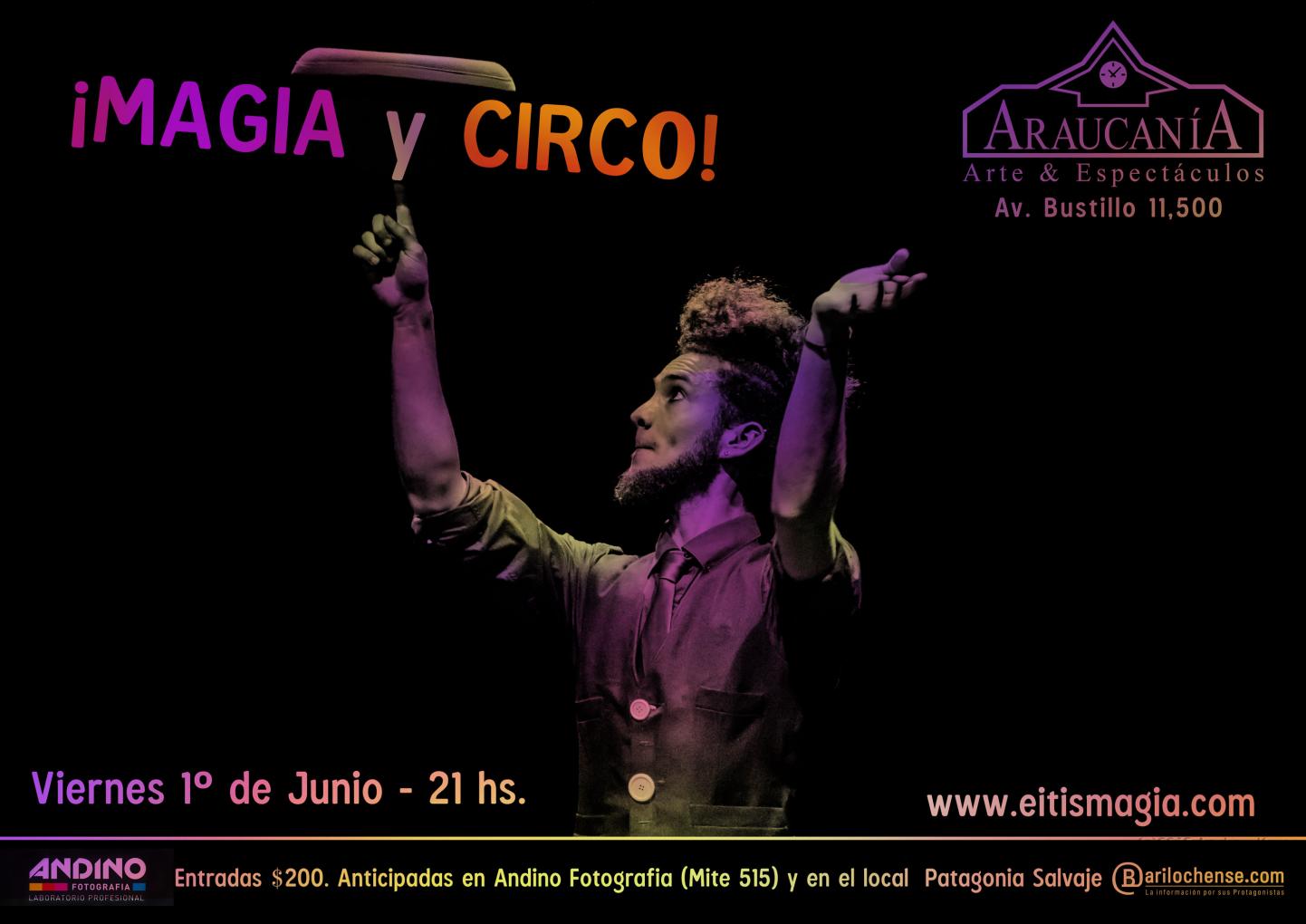 SHOW DE MAGIA Y CIRCO PARA TODA LA FAMILIA!