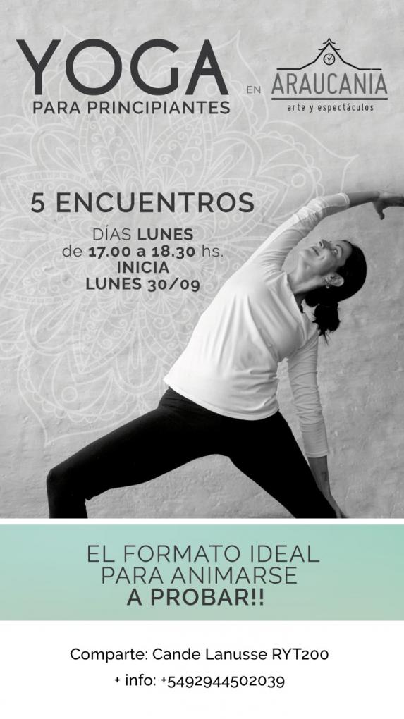 YOGA para Principiante - Comienza el 30/9