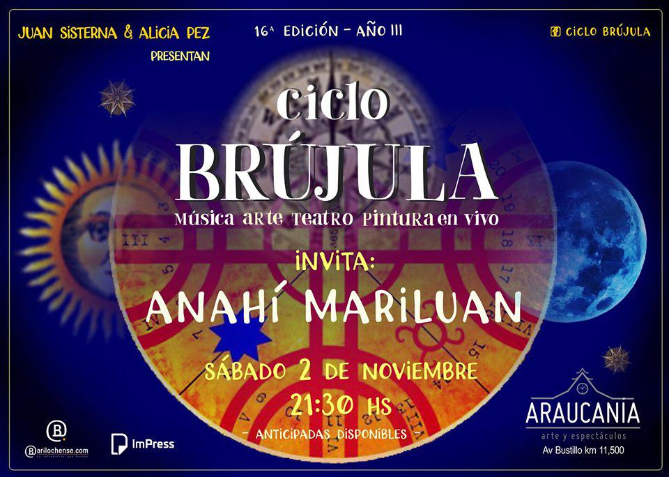 Ciclo Br&uacute;jula #16 - Invita: Anah&iacute; Mariluan