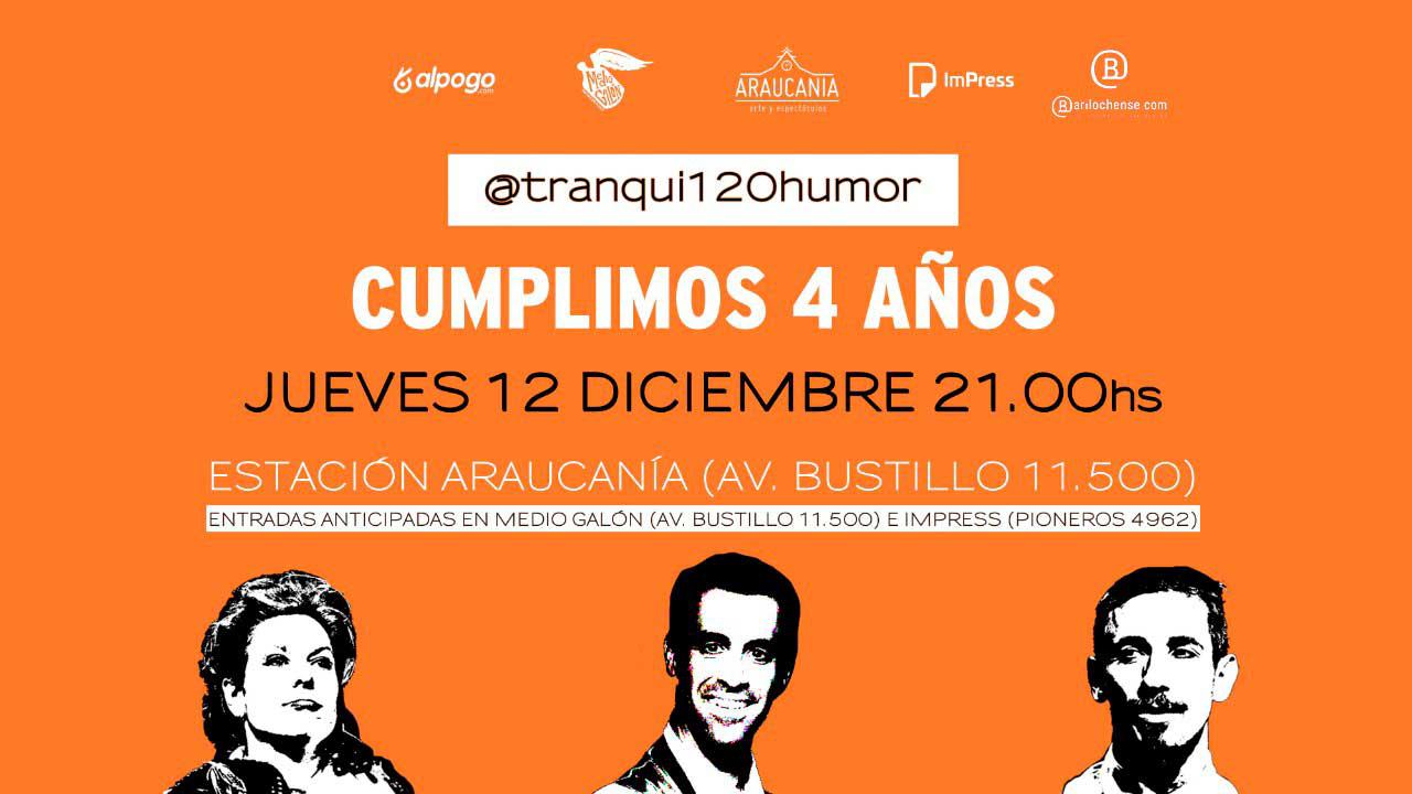 Tranqui 120 Celebra su 4to Aniversario!