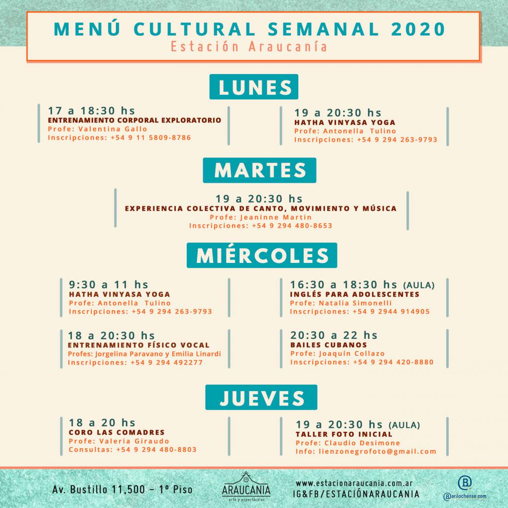 Actividades Anuales en Araucan&iacute;a