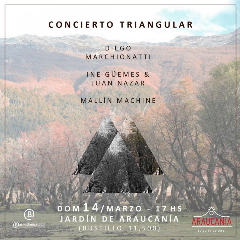 CONCIERTO TRIANGULAR en el Jard&iacute;n de Araucan&iacute;a