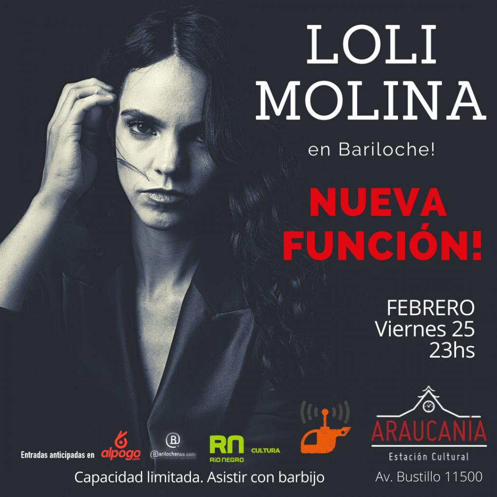 Loli Molina en Bariloche