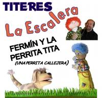 TITERES LA ESCALERA - Ferm&iacute;n y la perrita Tita