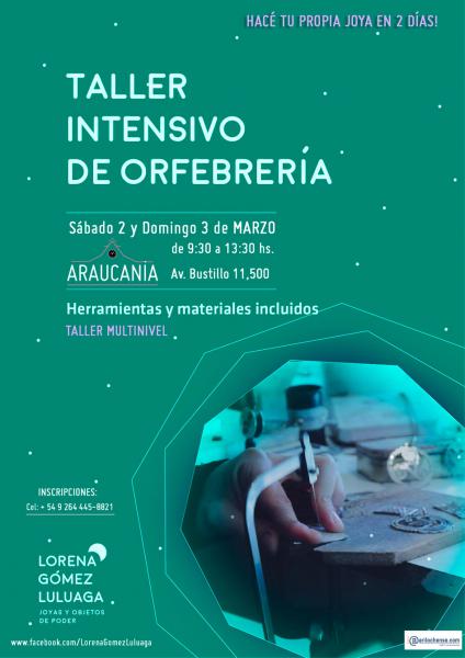 Taller Intensivo y multinivel de Orfebrer&iacute;a