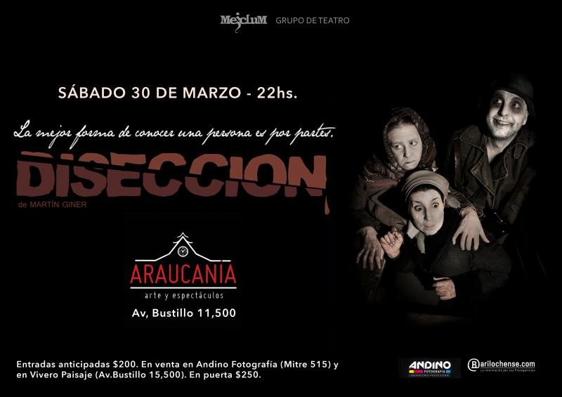 &iexcl;M&aacute;s Teatro! Vuelve Disecci&oacute;n a Estaci&oacute;n Araucan&iacute;a