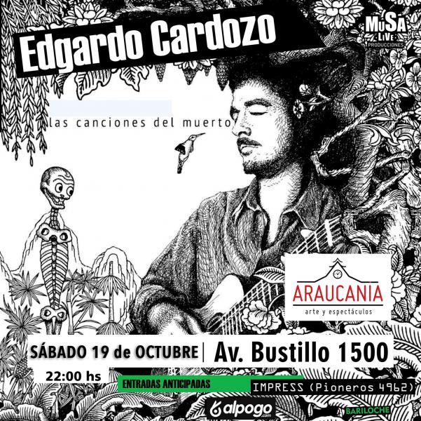 Edgardo Cardozo presenta su &uacute;ltimo disco en Araucania