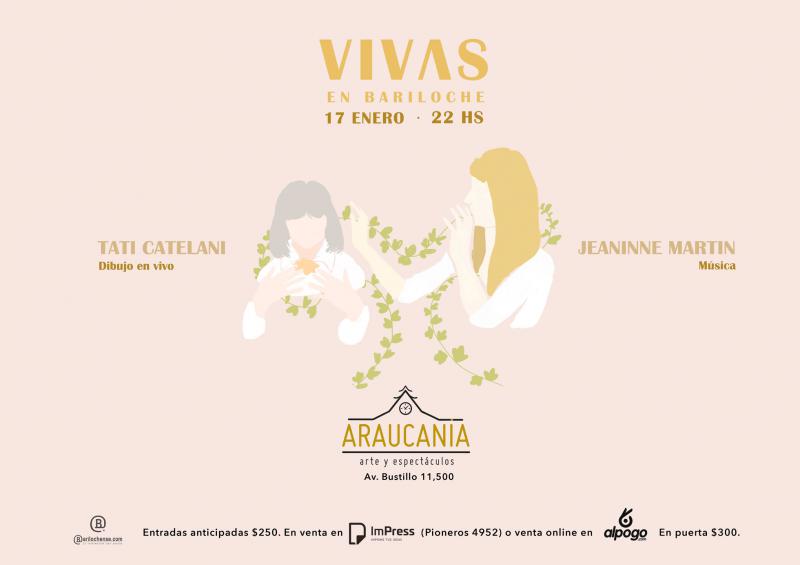 Jeaninne Martin y Tati Catelani presentan VIVAS