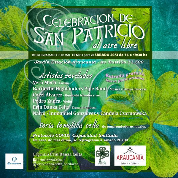 REPROGRAMACI&Oacute;N: Celebraci&oacute;n de San Patricio