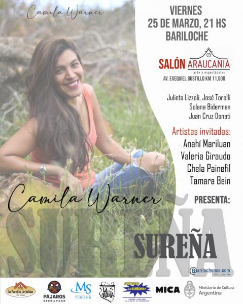 Camila Warner presenta Sure&ntilde;a