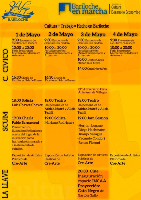 CULTURA + TRABAJO= HECHO EN BARILOCHE.