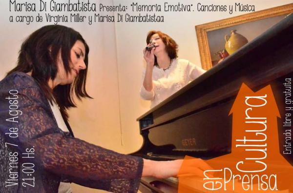 Memoria emotiva, una propuesta de Marisa Di Giambatista y Virginia Miller para Cultura en Prensa