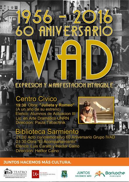 Gala teatral en homenaje al hist&oacute;rico IVAD