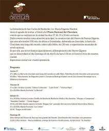 Iº FIESTA NACIONAL DEL CHOCOLATE