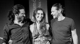 Oke Trio en Sala de Prensa!