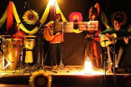 Caniengue Sur en la Sala de Prensa