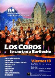 Los Coros le cantan a Bariloche