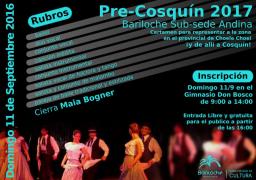 Vuelve una nueva edición del Pre Cosquín en Bariloche