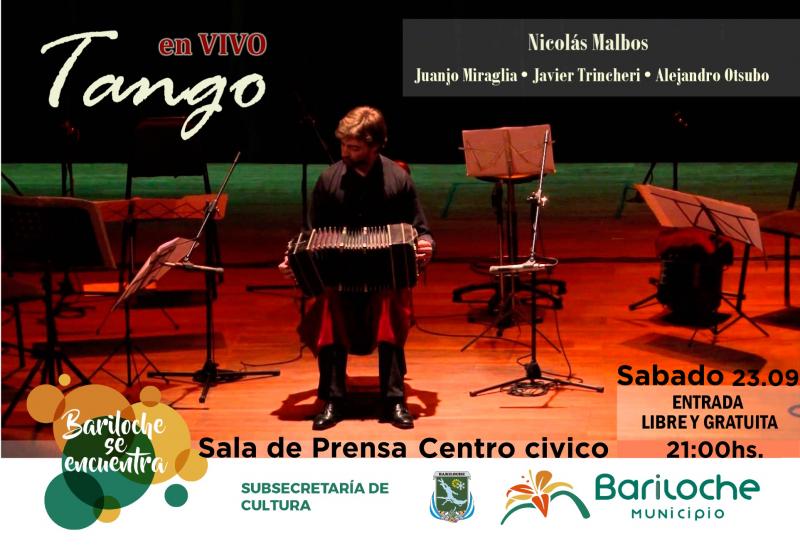 Encuentro de Tango en la Sala de Prensa del Centro Cívico