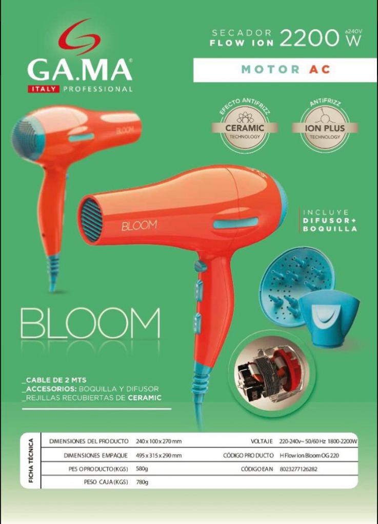 Secador de pelo Bloom $ 6.215