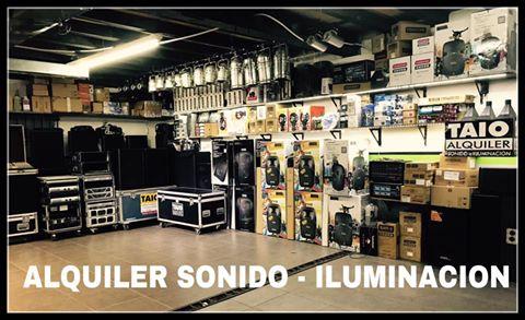   Alquiler y venta de sonido e iluminaci&oacute;n